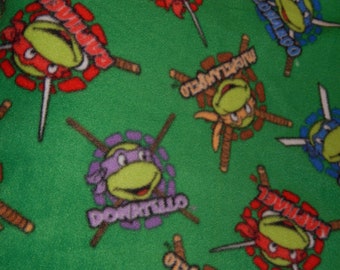 TMNT Fleece Dog Coat Warm Pj's Covers Chest Snood Pet Sweater Teenage Mutant Ninja Turtles Print Doberman Leonardo Great Dane clothing