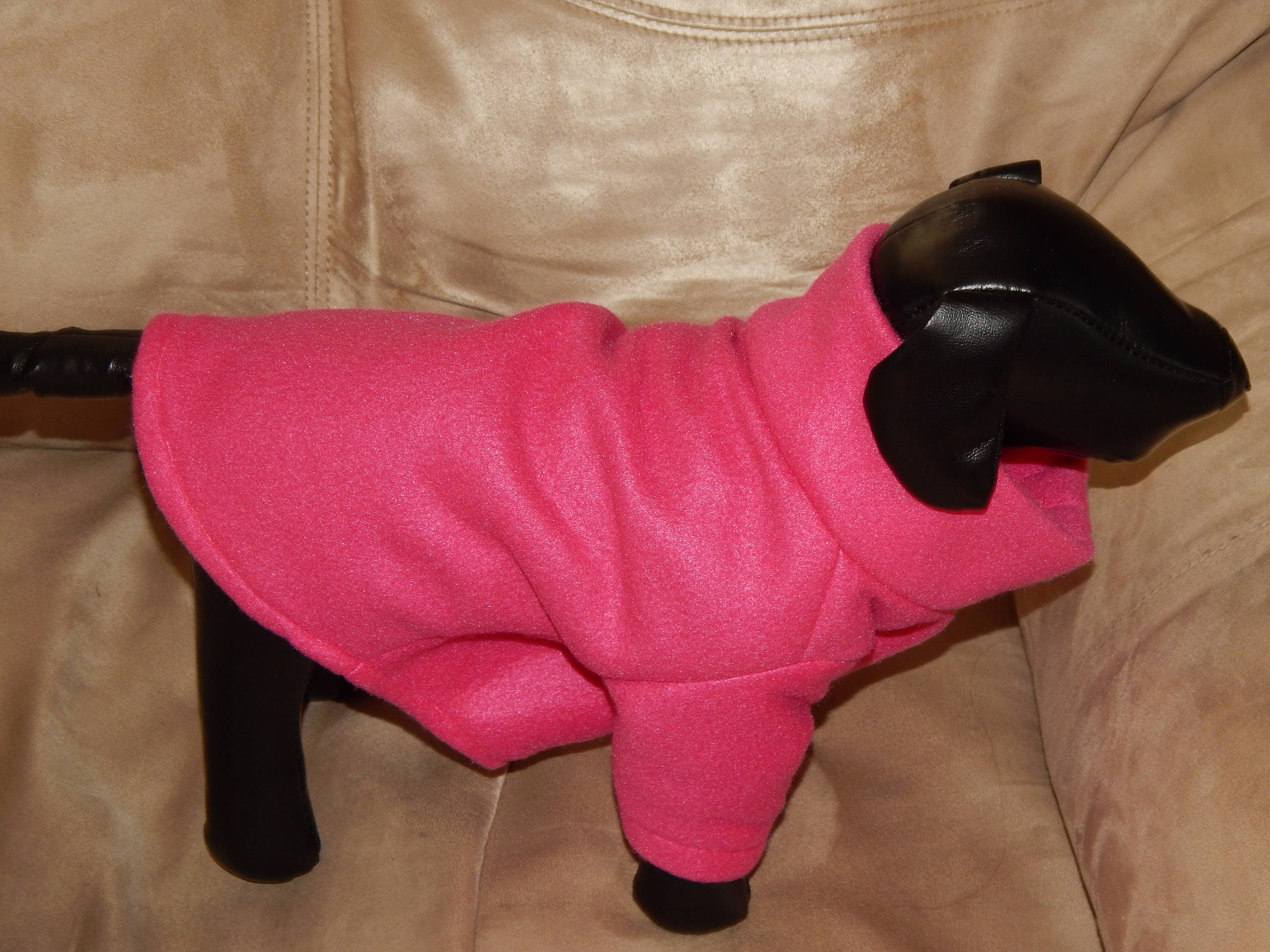 Download Pink Floral Pattern Dog Coat Pet Clothes Jacket Pajamas ...