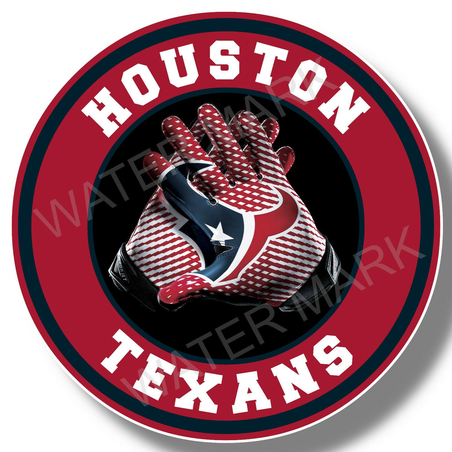 Houston Texans Vinyl Sticker Decal Team Colors Truck Windows Etsy