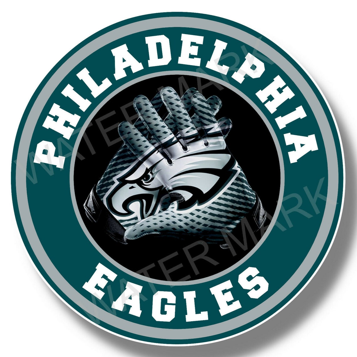 Philadelphia Eagles Vinyl Sticker Decal Team Colors Truck Etsy
