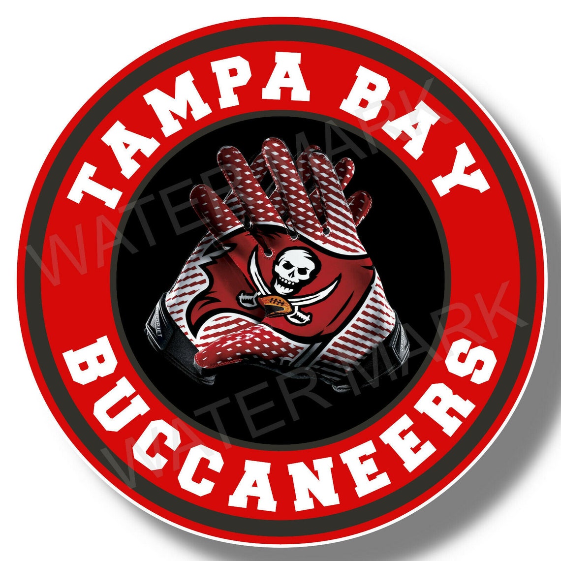 Tampa Bay Buccaneers Vinyl Sticker Decal Team Colors Truck | Etsy