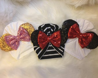 Turban With Minnie Ears