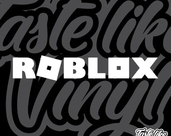 Roblox Laptop Decals Etsy - details about roblox 2 a4 custom glossy stickers wall sticker decor decals laptop car vinyl