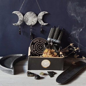 Conjunto de altar de Hécate // Caja de bruja // Kit de bruja