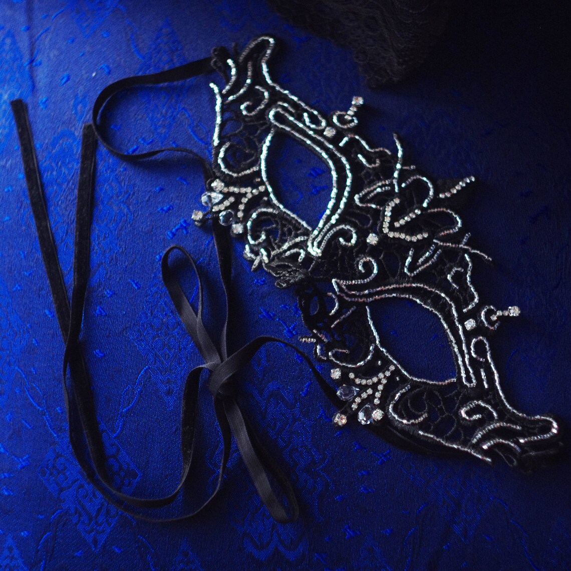 Black Lace Mask Lace Mask Party Mask Masquerade Mask Sexy Etsy