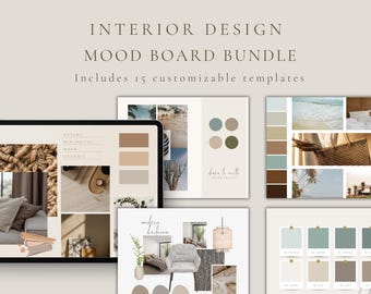 15 Interior Design Mood Board Templates
