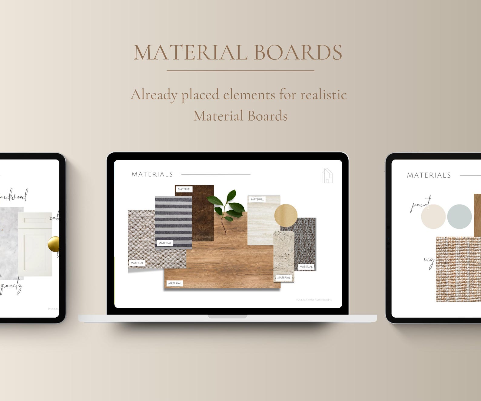 Interior Design Presentation Template + FREE MOOD BOARDS - Etsy