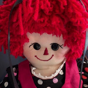 Raggedy Annie  doll