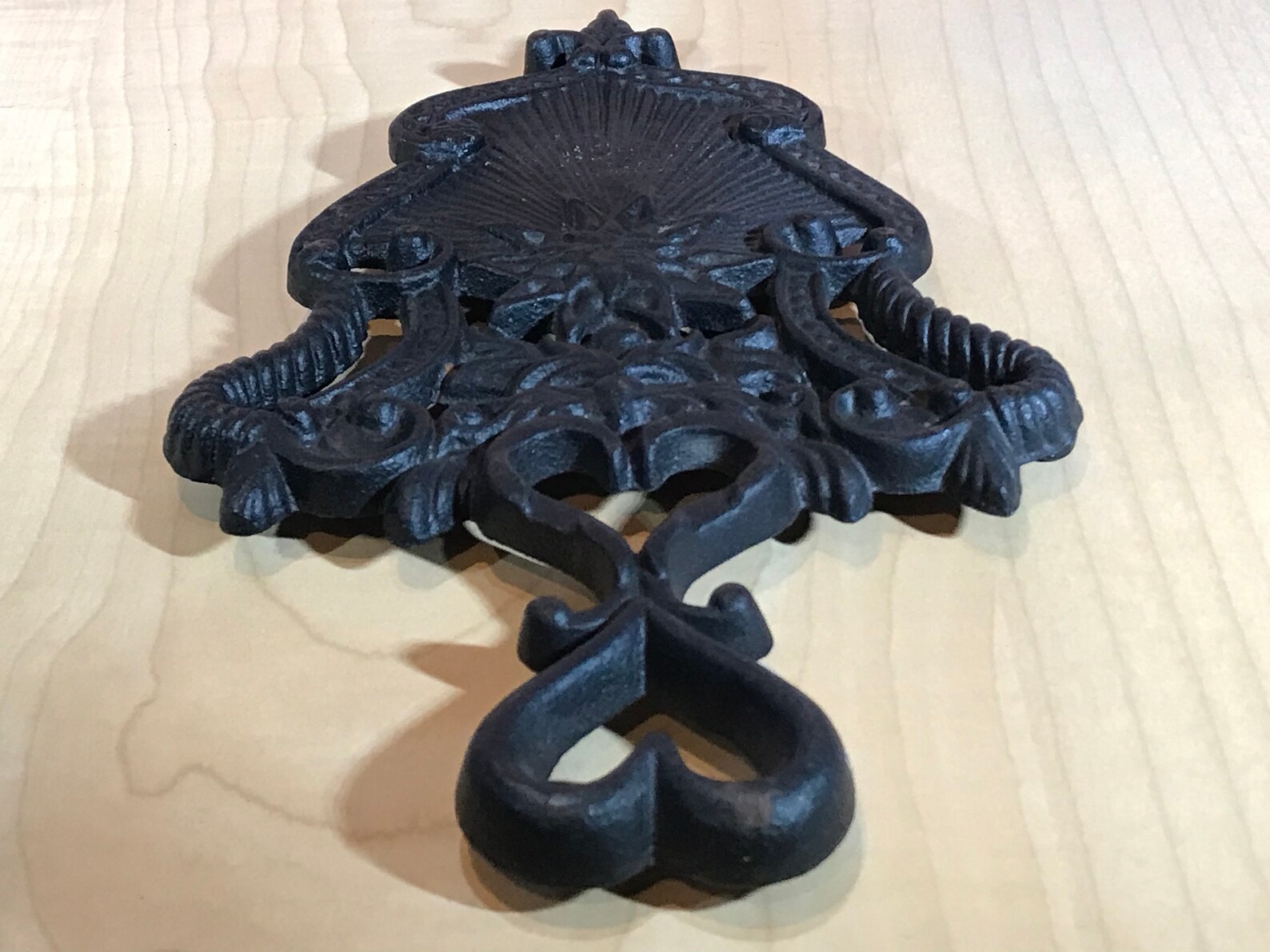 Vintage Cast Iron Wilton Trivet in the Sunburst Pattern by Etsy