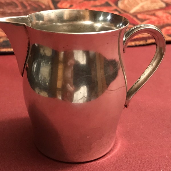 Vintage Paul Revere Reproduction Silver Plate Creamer Pitcher by WM Rogers, Silver-plated Collectibles, Vintage Metal Creamers (USED)
