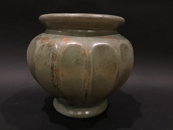 Vintage Haeger Usa Florist Pottery Vase For Florists Telegraph Etsy