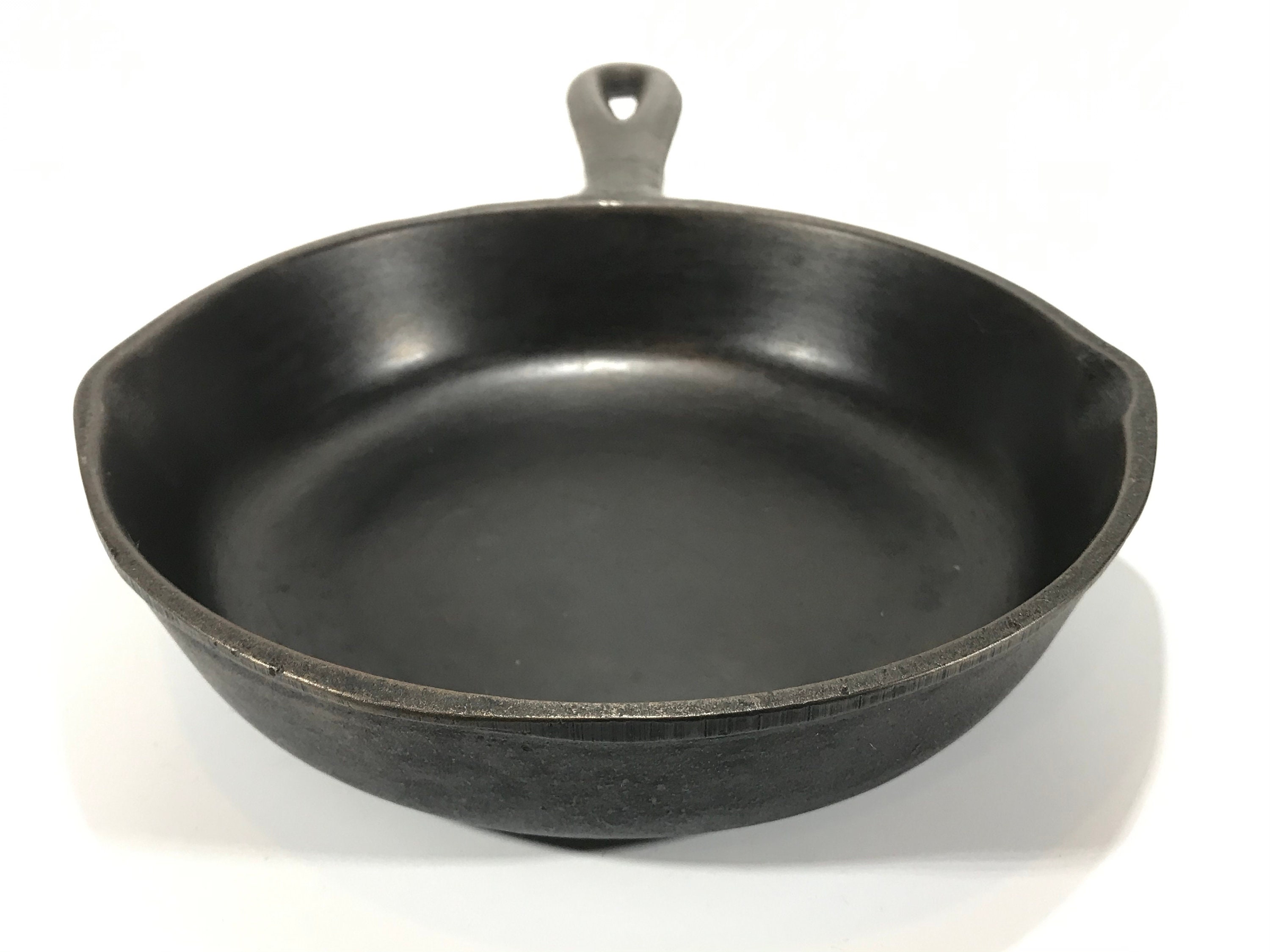 No. 3 BSR Cast Iron Skillet, Small 6 5/8-inch Diameter, 3 With Heat Ring,  Century Series, 3 Restored Frying Baking Camping Pan Cookware 