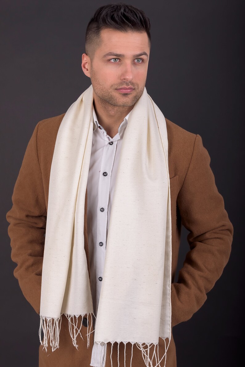 Silk Scarf For Men Custom Silk Scarf Silk Scarf For Art Etsy