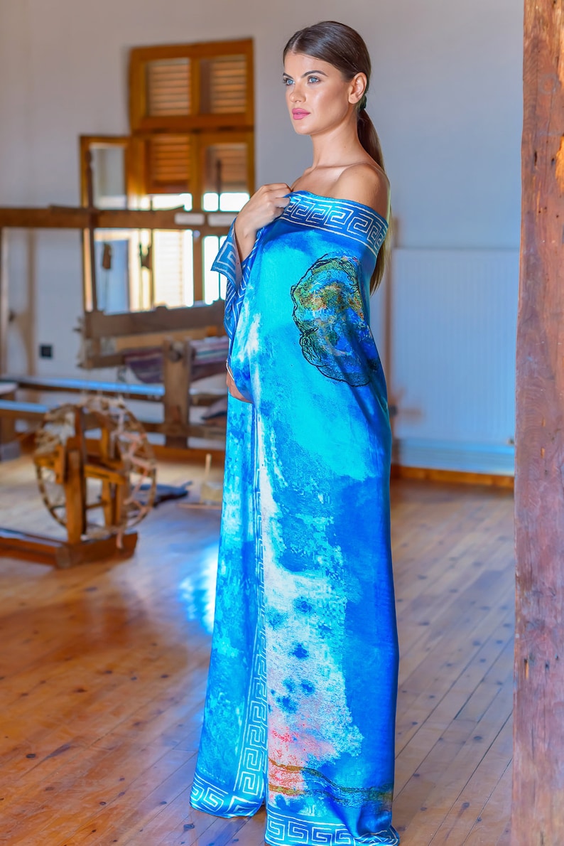 NOM-D silk scarf dress main image 0