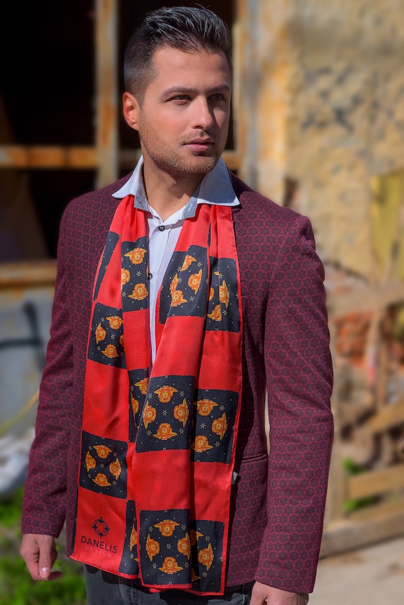 Foulard Uomo Come Indossare Una Sciarpa Estiva Sciarpa Estiva - Main Image