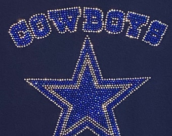 women's dallas cowboys jersey rhinestones