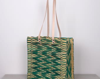 summer bag reed bag portuguese bag Market straw bag panier de paille vegan bag cesta de paja. colourful bag shopping bag Korb