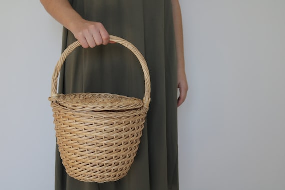 Jane Birkin Basket Birkin Style Bag Wicker Bag Beach Bag 