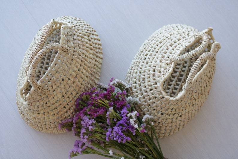 Straw bag, summer bag, beach bag, straw handwoven basket, gift for her, sac de paille, panier, basket of paglia, straw handbag. image 7