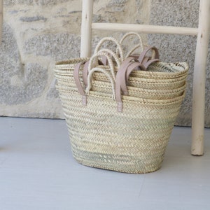 Straw bag, straw basket, market basket, beach bag, market bag, straw basket, grocery market bag, beach basket, Wholesale straw basket image 8