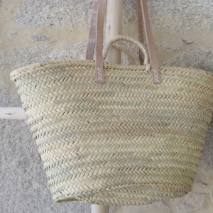 Straw bag, straw basket, market basket, beach bag, market bag, straw basket, grocery market bag, beach basket, Wholesale straw basket image 10