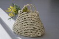 Straw bag, summer bag, beach bag, straw handwoven basket, gift for her, sac de paille, panier, basket of paglia, straw handbag. product logo