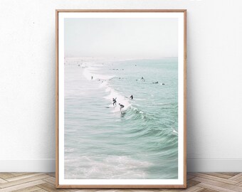 Beach House Decor Surfing Photography Framed Surf Art Surfing Wall Art  Minimalist Art Oversized Prints Coastal Wall Art Photography Art &  Collectibles Sunray-Fm.De