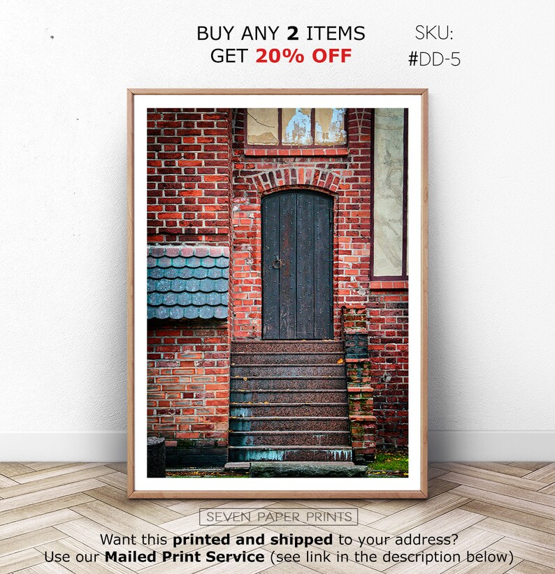 Rustic Wall Art Old House Prints Farmhouse Print Old Door Etsy