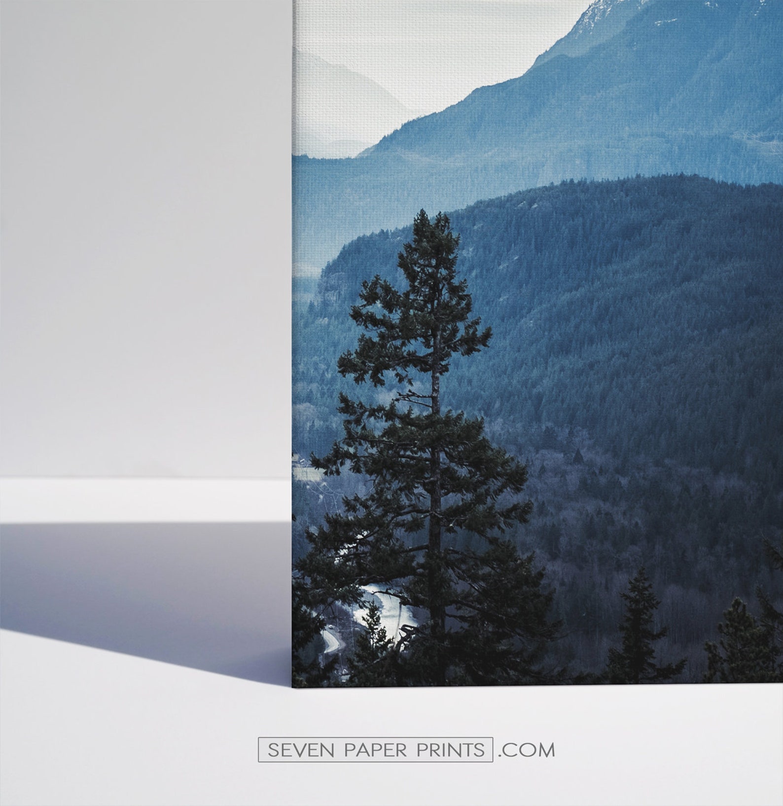 Mountain Canvas Wall Art Set of 3 Prints Nature Photography Etsy