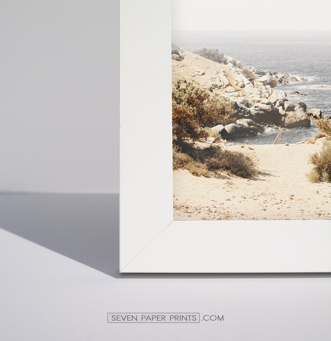 Framed Ocean Nature Landscape Photography Print Set Of 3 Etsy