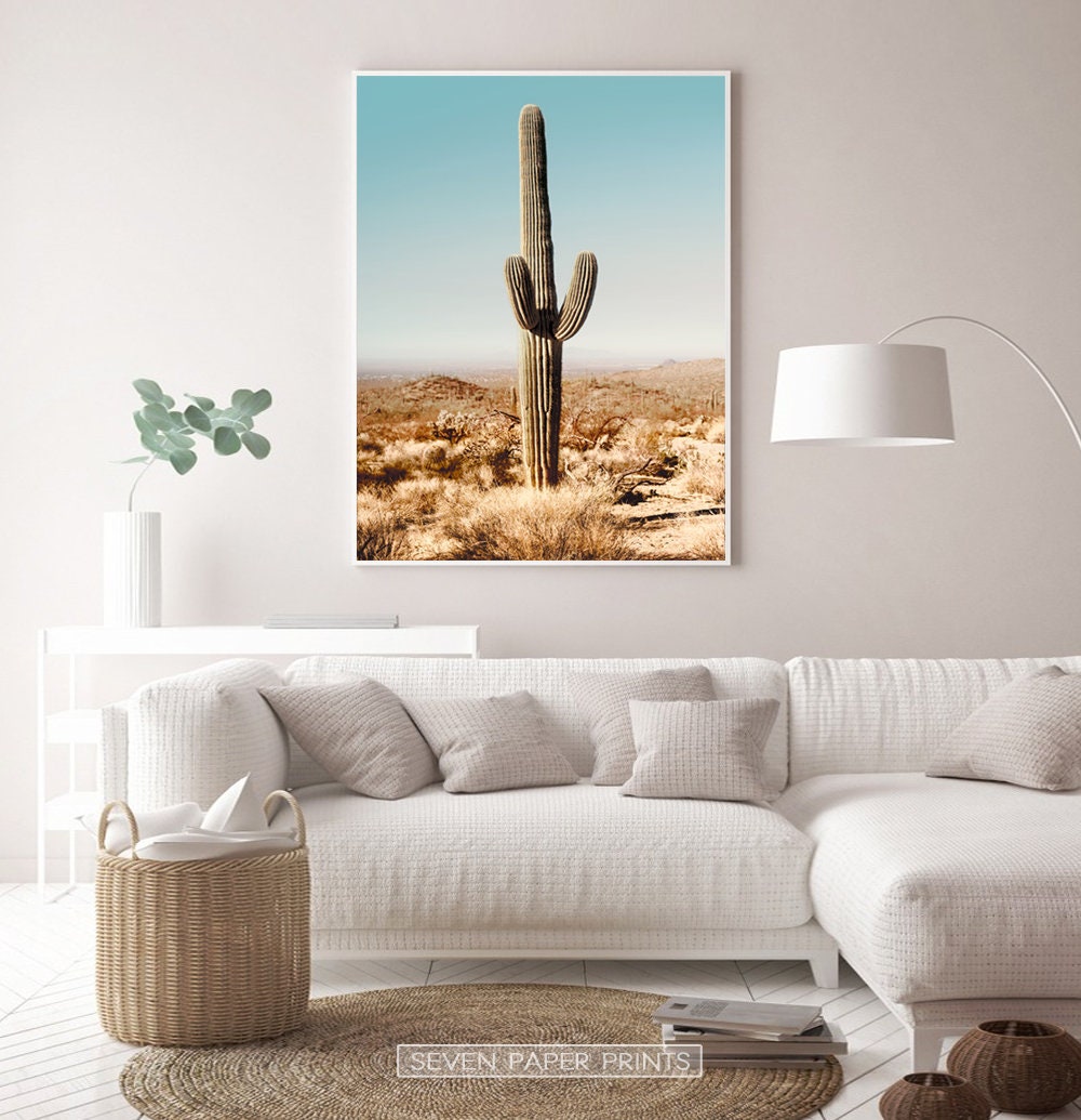 Boho Grand Canyon Set of 3 Prints. Desert Cactus Photo in - Etsy UK