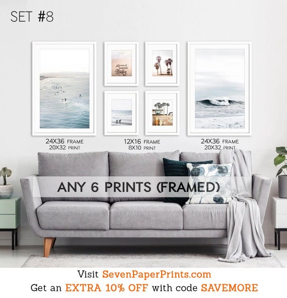 Large print frames discount
