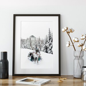 Winter Wonderland Printable Set of 3 Piece. Christmas Gallery Wall Art ...