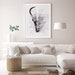 Boho Skull Print Boho Printable Art Boho Wall Art (Instant Download) - Etsy
