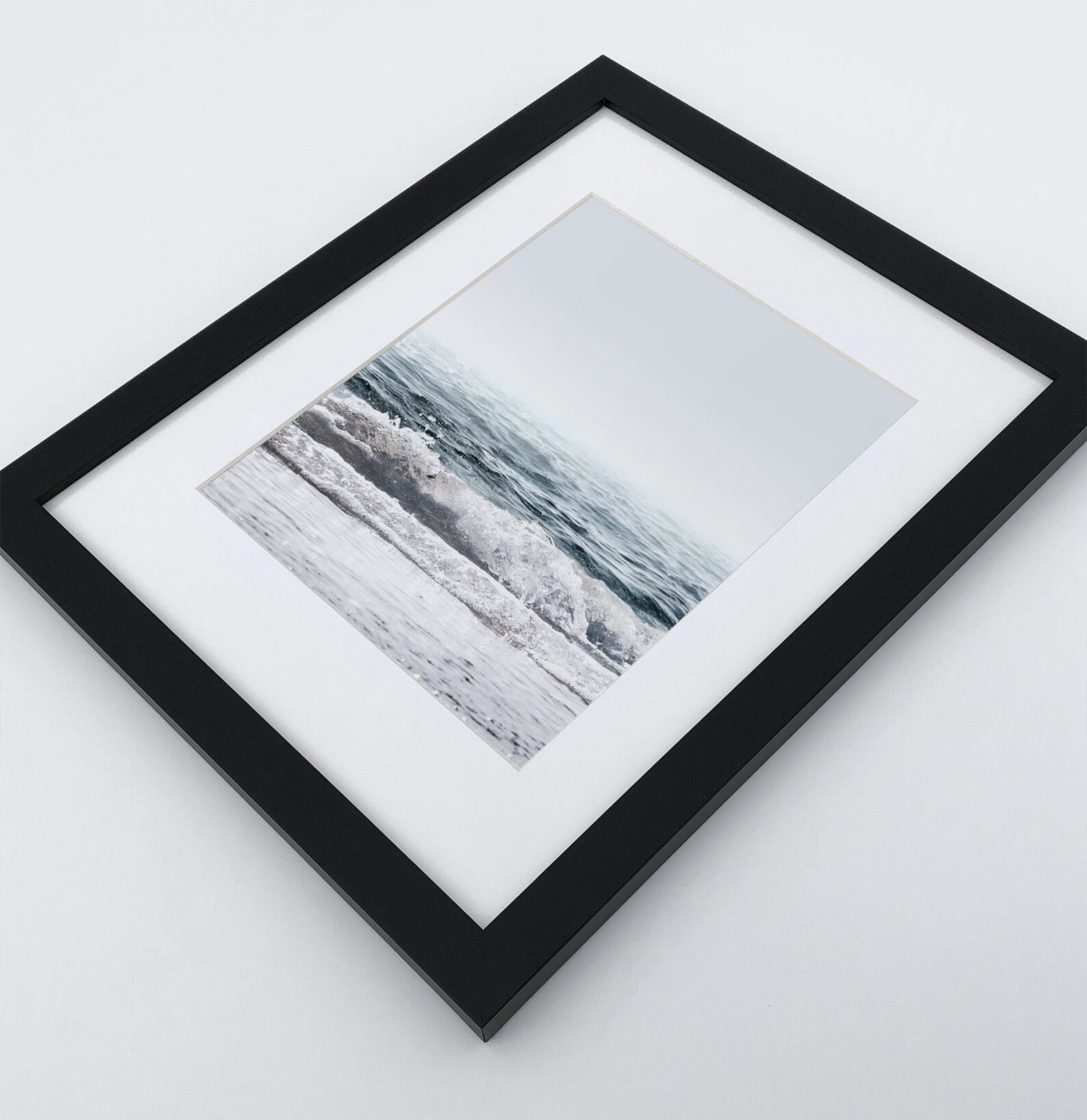Framed Ocean Print Set of 3 Extra Large Framed Beach Wall Etsy
