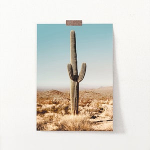 Southwestern Poster, Kaktus Foto, Kaktus Poster, Wüsten Kaktus Druck, Großes Giclee Kaktus Kunst, Wüstenlandschaft, Arizona Kaktus Poster