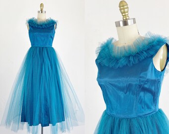 vintage prom dresses etsy