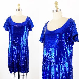 Betsey Johnson Dress - Sequin Dress - Y2K Betsey Johnson - Size Large