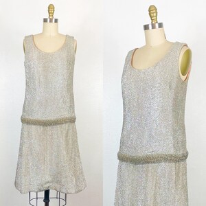 1960er Jahre Kleid - 1960s Partykleid - 1960s Cocktailkleid - Size Large