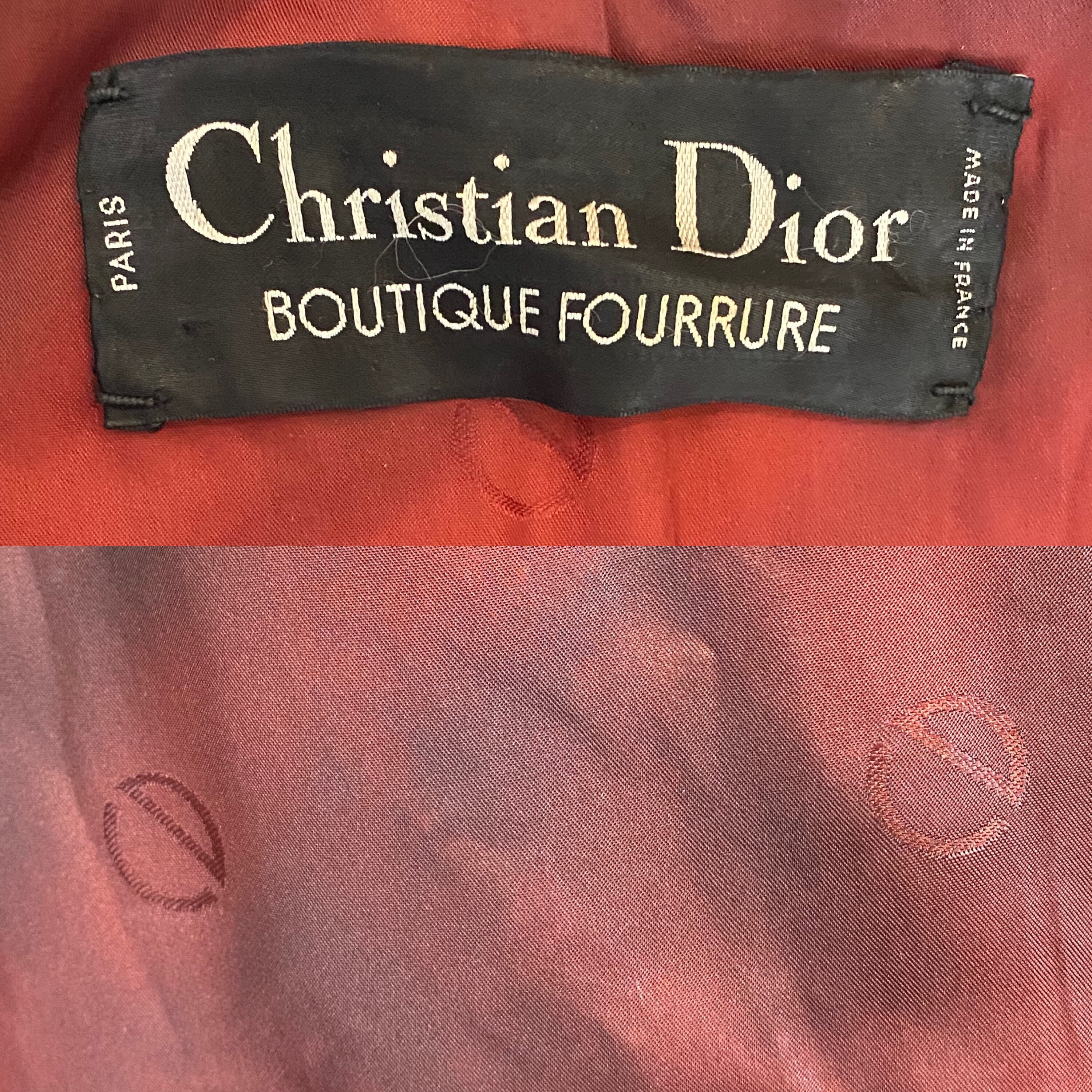 1960s Christian Dior Fur Coat - Mink Fur Coat - Vintage Dior
