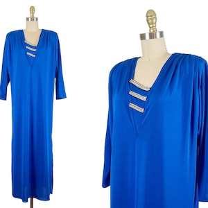 1980s Oscar de La Renta Dress - Vintage a Oscar de La Renta - 1980s Dress - Size Large - XL