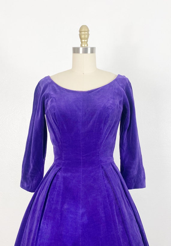 1950s Cocktail Dress - 1950s Party Dress - 1950s … - image 3