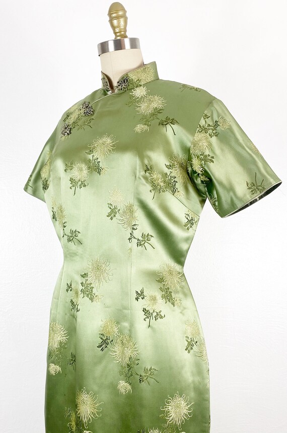 1960s Cheongsam Dress - Vintage Cheongsam- Cheong… - image 6