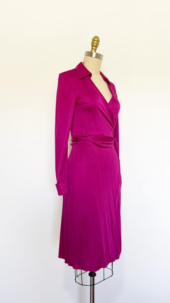 2000s Diane Von Furstenberg Wrap Dress / DVF Dres… - image 5