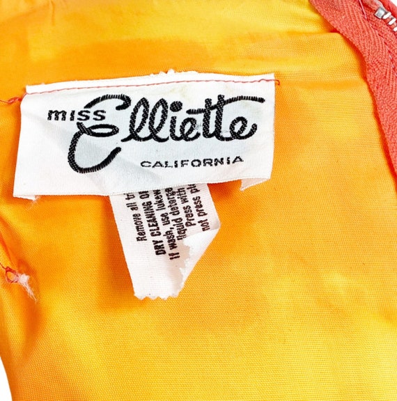 1960s Chiffon Gown - 1960s Miss Elliette Gown - 1… - image 8