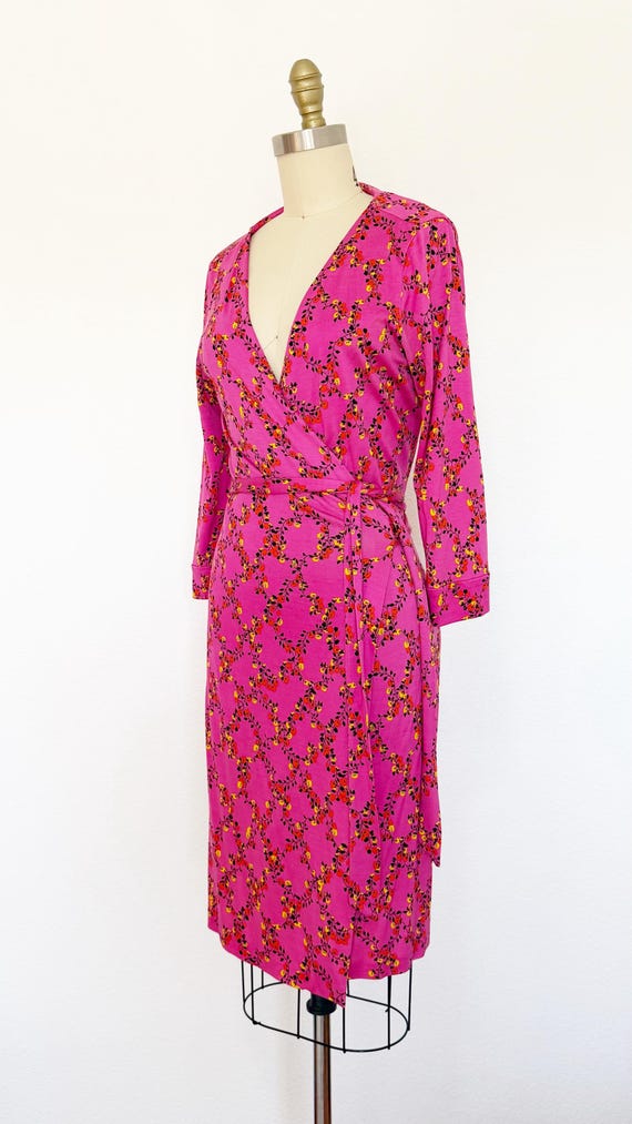 2000s Diane Von Furstenberg Wrap Dress / DVF Dres… - image 7