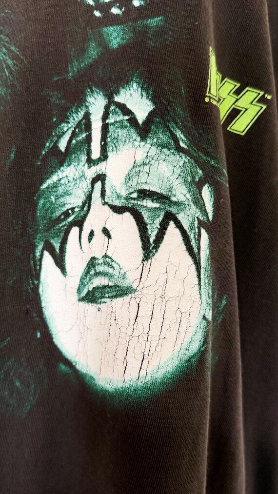 1990s KISS T Shirt / Vintage KISS T Shirt / Tour T Shirt / Size XL View 5