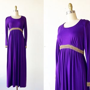 1960s Hostess Gown - 1960s Gown - 1960s Party Dress - Size Large