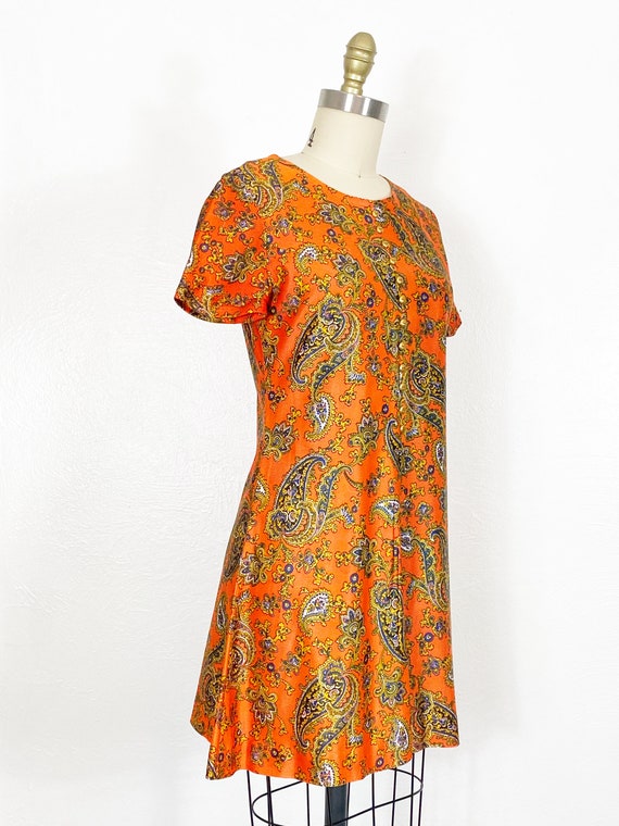 1960s Dress - 1960s Day Dress - 1960s Mod Dress -… - image 4