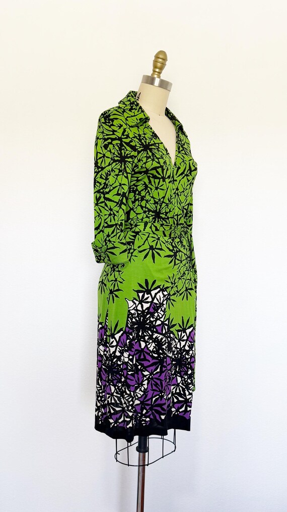 2000s Diane Von Furstenberg Wrap Dress / DVF Dres… - image 5